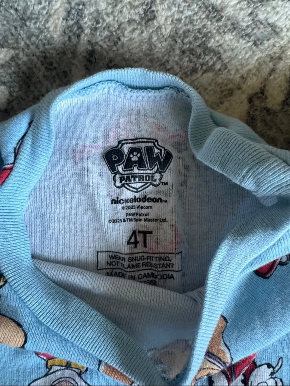 Bundle of 5 Toddler Boys PJ Sets
